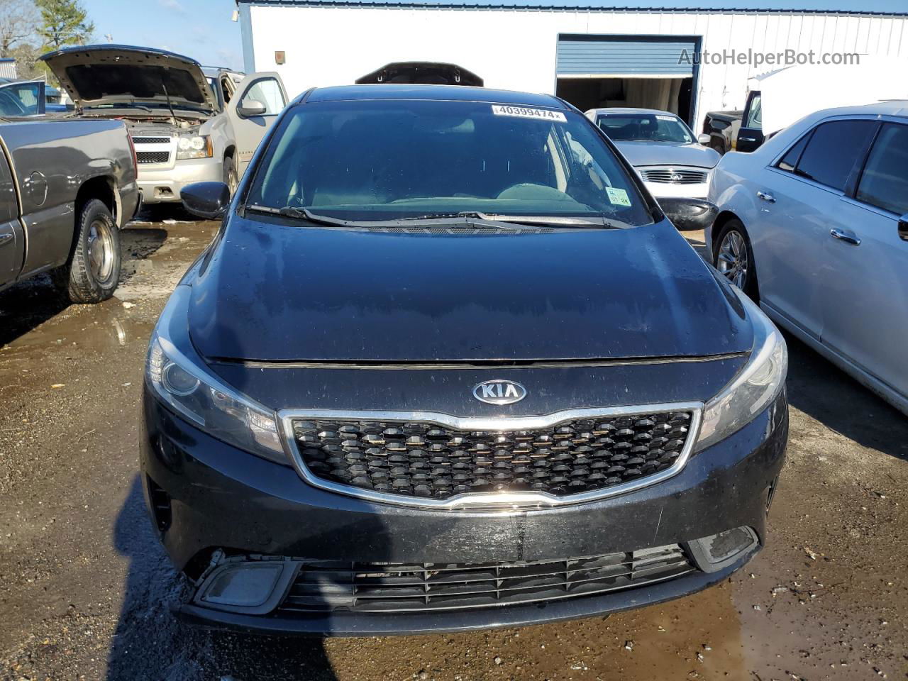 2018 Kia Forte Lx Black vin: 3KPFL4A70JE226262