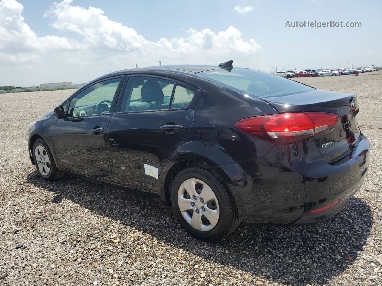 2018 Kia Forte Lx Black vin: 3KPFL4A70JE248911