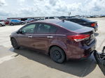 2017 Kia Forte Lx Maroon vin: 3KPFL4A71HE110501