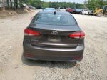 2017 Kia Forte Lx Brown vin: 3KPFL4A71HE122759