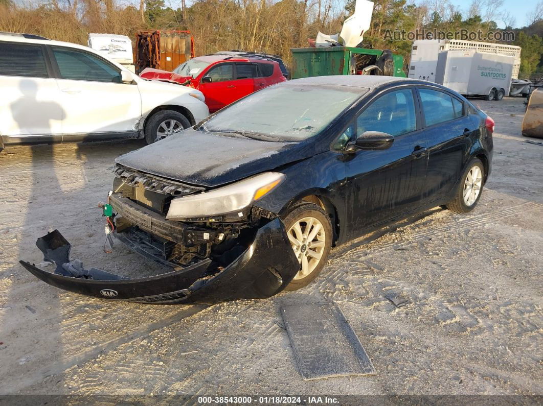 2017 Kia Forte S Черный vin: 3KPFL4A71HE127072