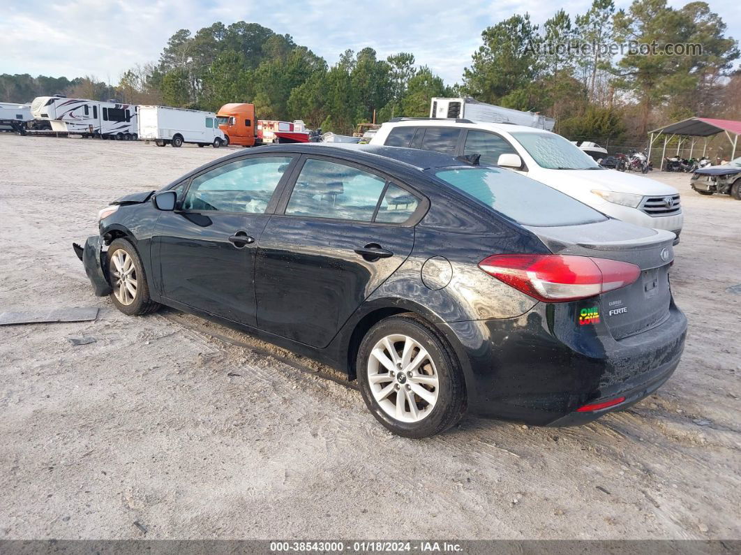 2017 Kia Forte S Черный vin: 3KPFL4A71HE127072