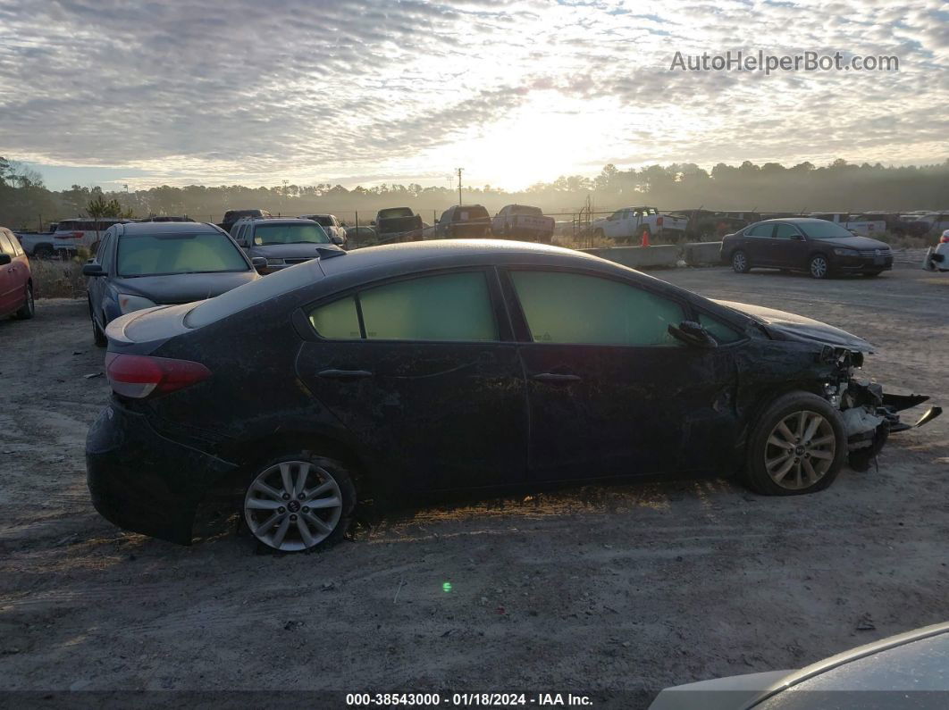 2017 Kia Forte S Black vin: 3KPFL4A71HE127072