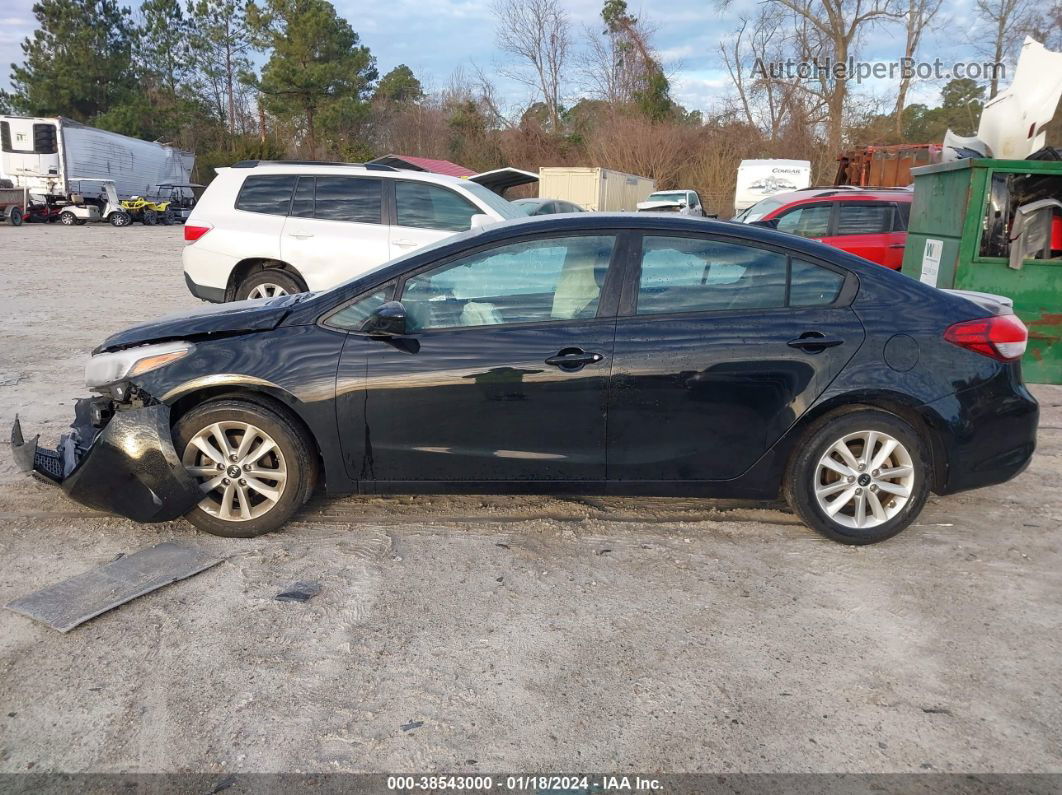 2017 Kia Forte S Black vin: 3KPFL4A71HE127072