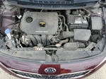 2017 Kia Forte Lx Burgundy vin: 3KPFL4A71HE147712