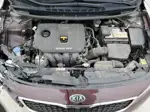 2017 Kia Forte Lx Burgundy vin: 3KPFL4A71HE152926