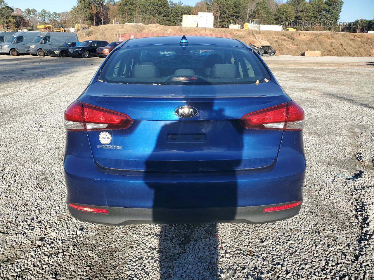 2018 Kia Forte Lx Blue vin: 3KPFL4A71JE176438