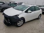 2018 Kia Forte Lx White vin: 3KPFL4A71JE180179