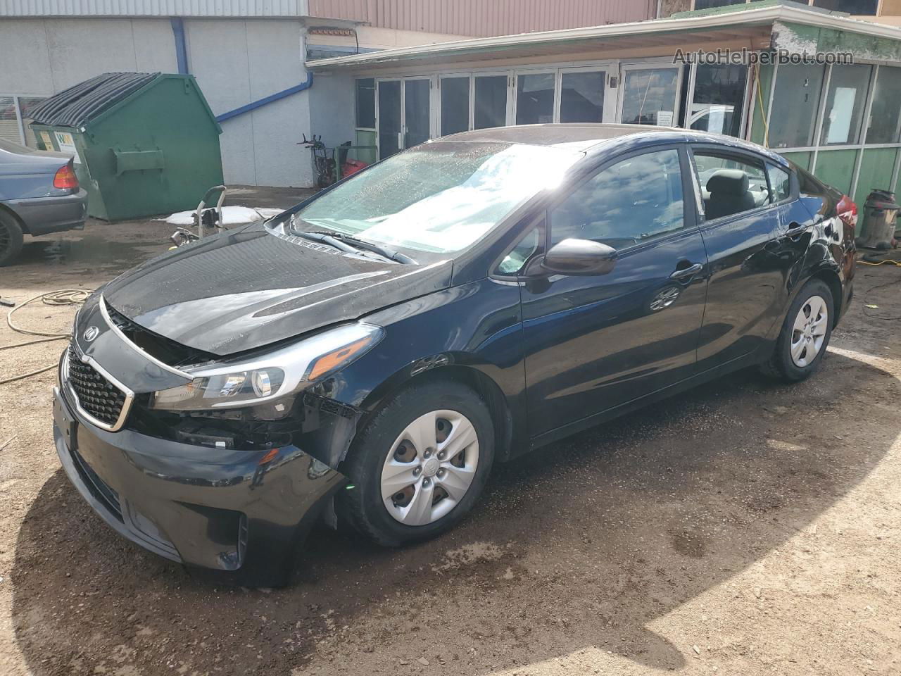 2018 Kia Forte Lx Black vin: 3KPFL4A71JE201743