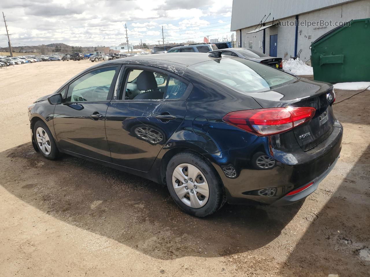 2018 Kia Forte Lx Black vin: 3KPFL4A71JE201743