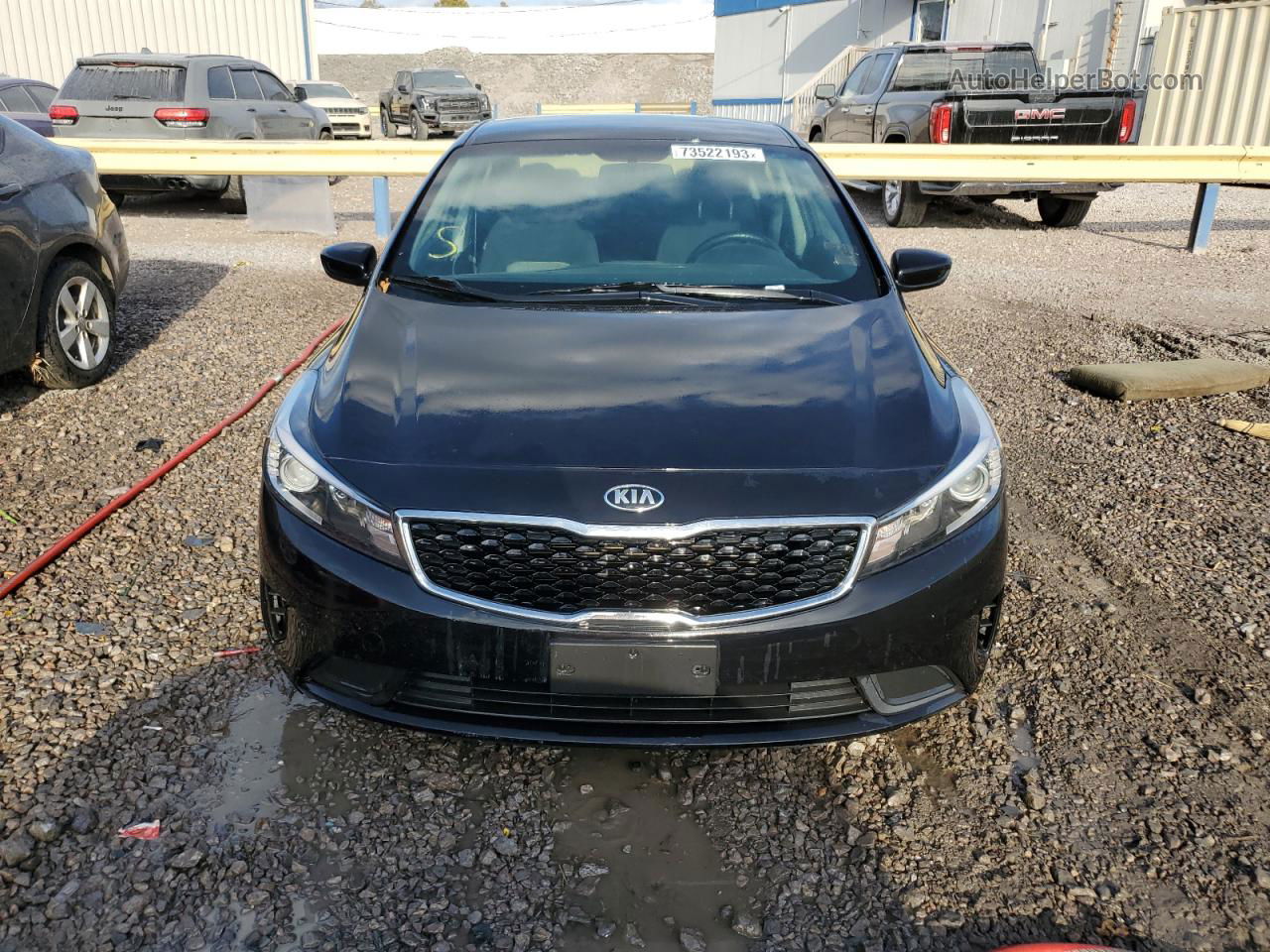 2018 Kia Forte Lx Black vin: 3KPFL4A71JE251378