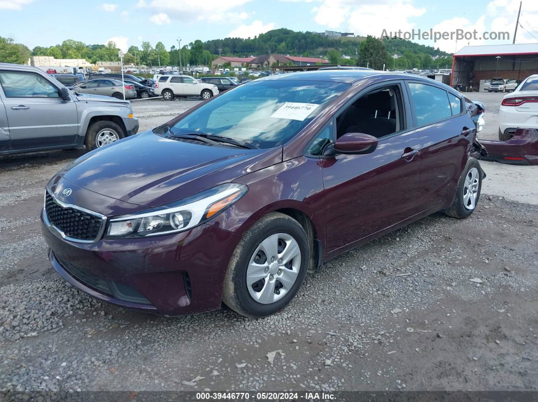 2018 Kia Forte Lx Фиолетовый vin: 3KPFL4A71JE255818