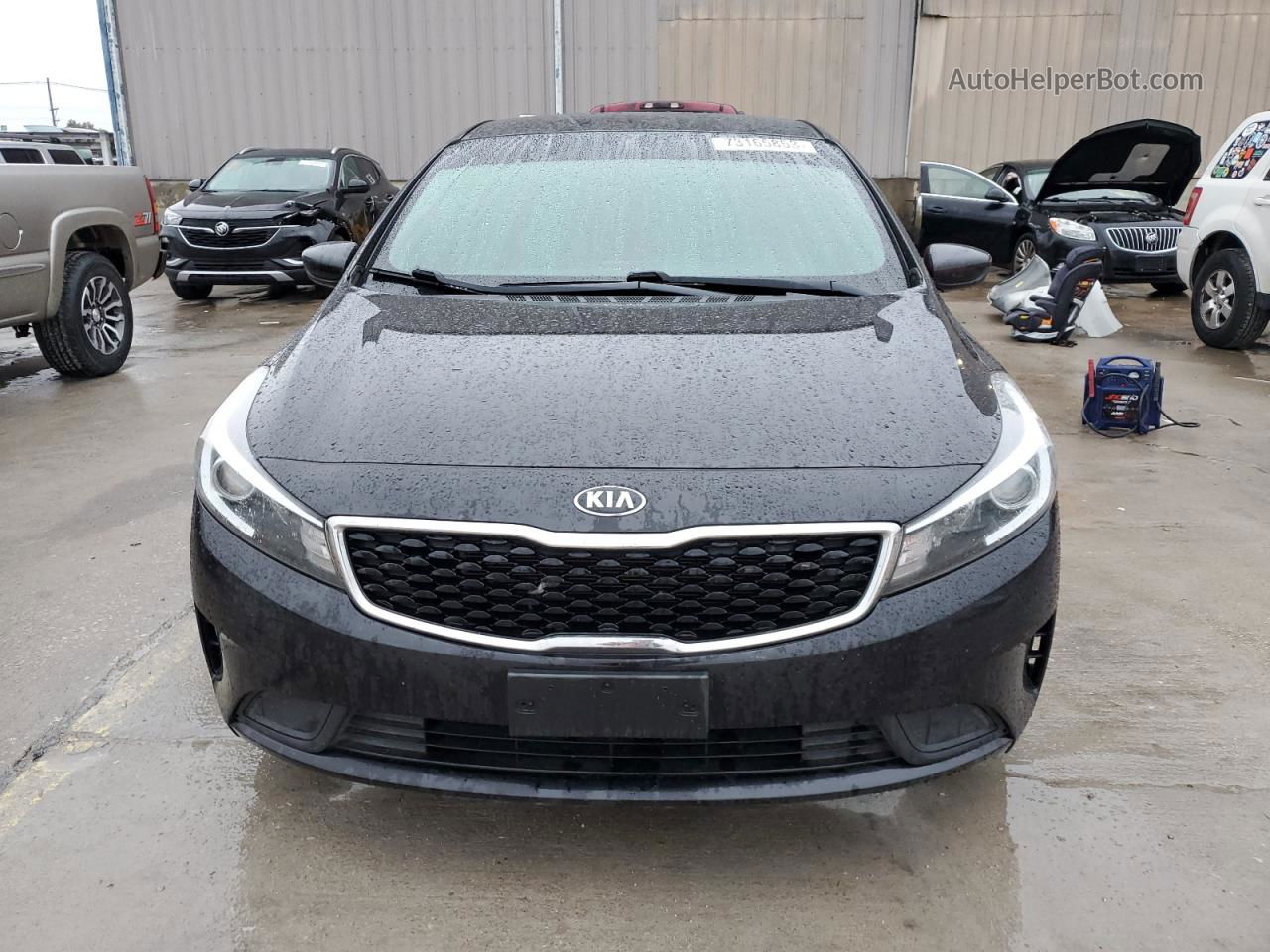 2018 Kia Forte Lx Black vin: 3KPFL4A71JE265717