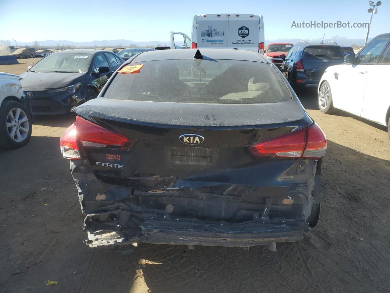 2018 Kia Forte Lx Black vin: 3KPFL4A71JE281481