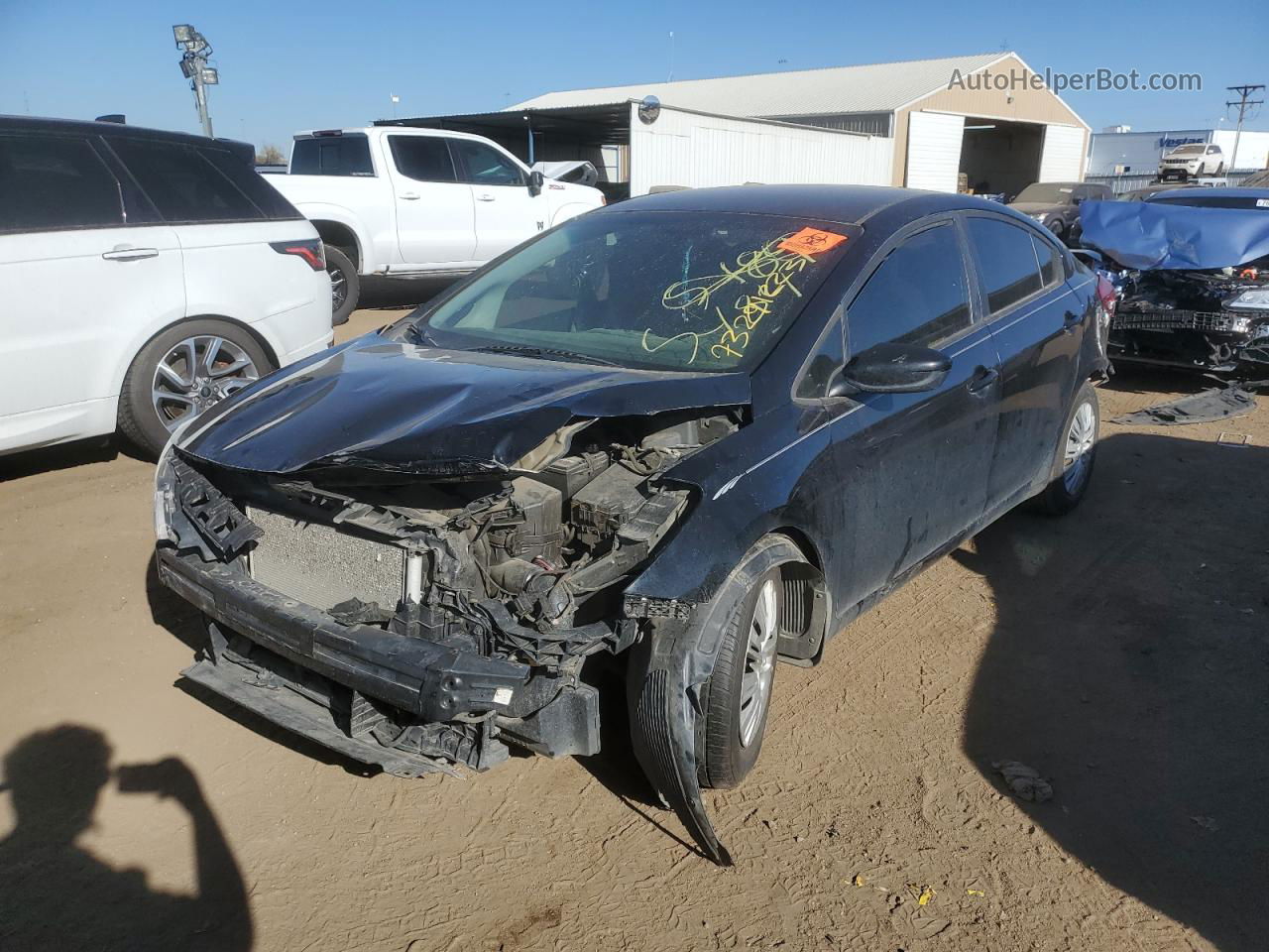 2018 Kia Forte Lx Black vin: 3KPFL4A71JE281481