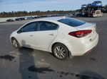 2017 Kia Forte Lx White vin: 3KPFL4A72HE019429