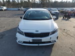 2017 Kia Forte Lx White vin: 3KPFL4A72HE019429