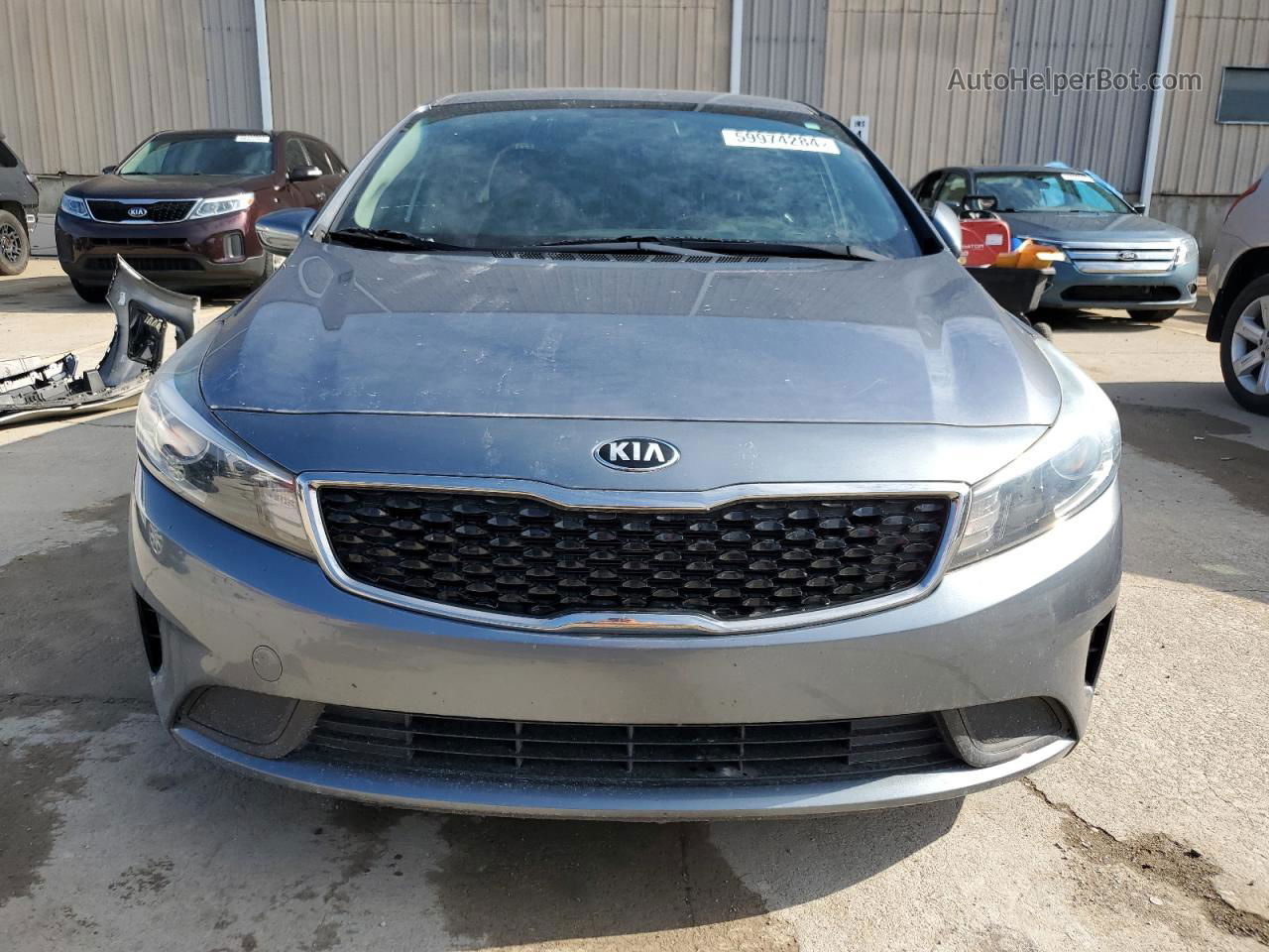 2017 Kia Forte Lx Blue vin: 3KPFL4A72HE032858