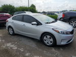 2017 Kia Forte Lx Серебряный vin: 3KPFL4A72HE093952