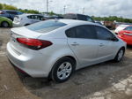 2017 Kia Forte Lx Silver vin: 3KPFL4A72HE093952