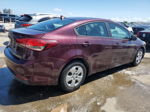 2017 Kia Forte Lx Бордовый vin: 3KPFL4A72HE144950