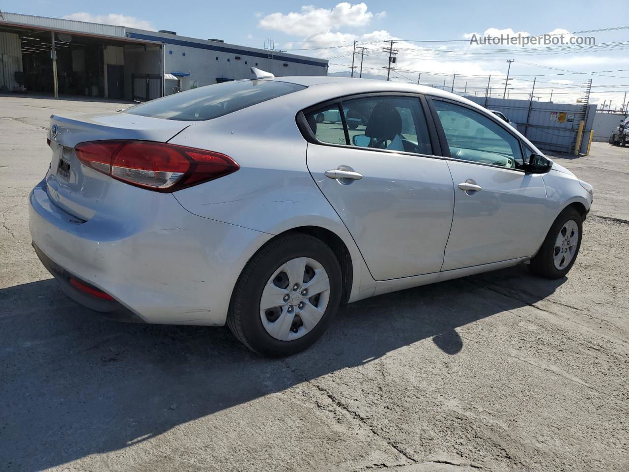 2018 Kia Forte Lx Gray vin: 3KPFL4A72JE166064