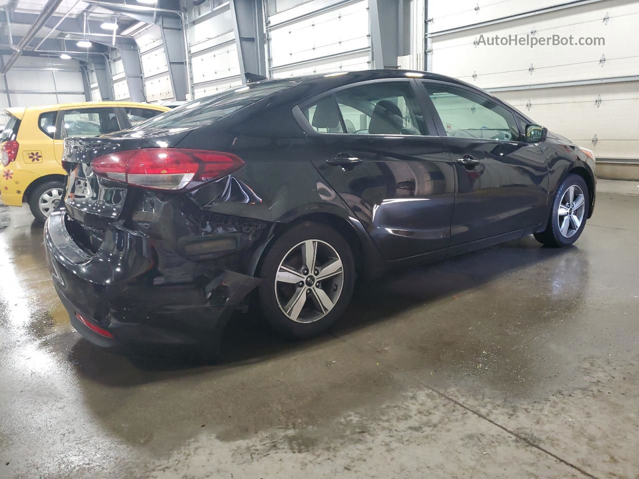 2018 Kia Forte Lx Black vin: 3KPFL4A72JE170972