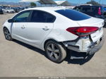 2018 Kia Forte Lx White vin: 3KPFL4A72JE261062