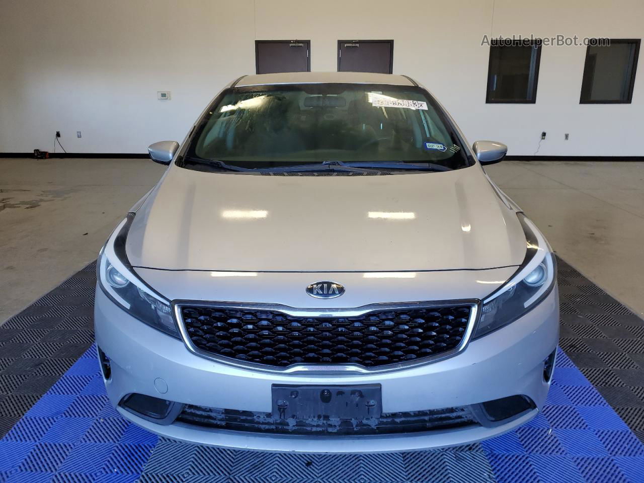 2017 Kia Forte Lx Gray vin: 3KPFL4A73HE013753