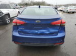 2017 Kia Forte Lx Синий vin: 3KPFL4A73HE015342