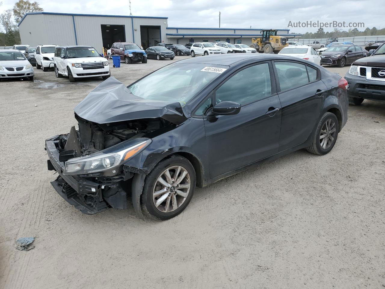 2017 Kia Forte Lx Black vin: 3KPFL4A73HE024851