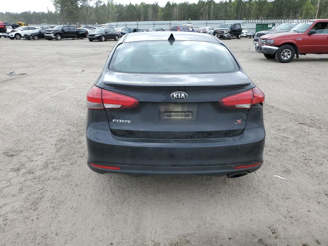 2017 Kia Forte Lx Black vin: 3KPFL4A73HE024851