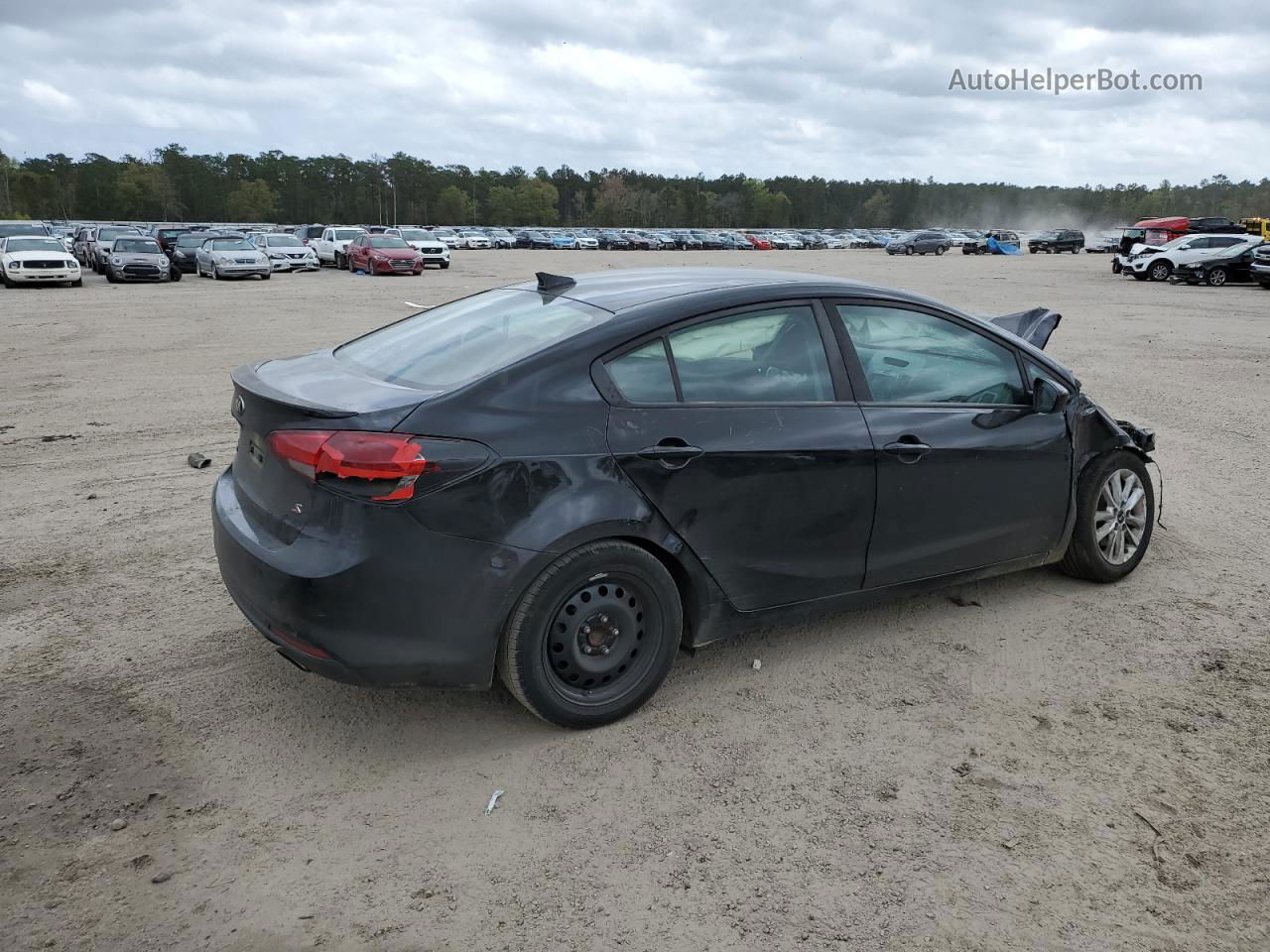 2017 Kia Forte Lx Black vin: 3KPFL4A73HE024851