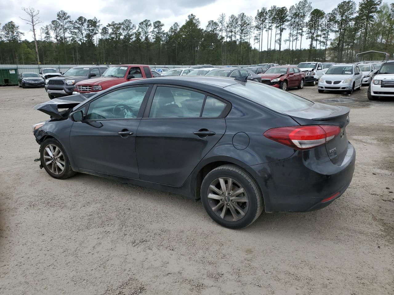 2017 Kia Forte Lx Black vin: 3KPFL4A73HE024851