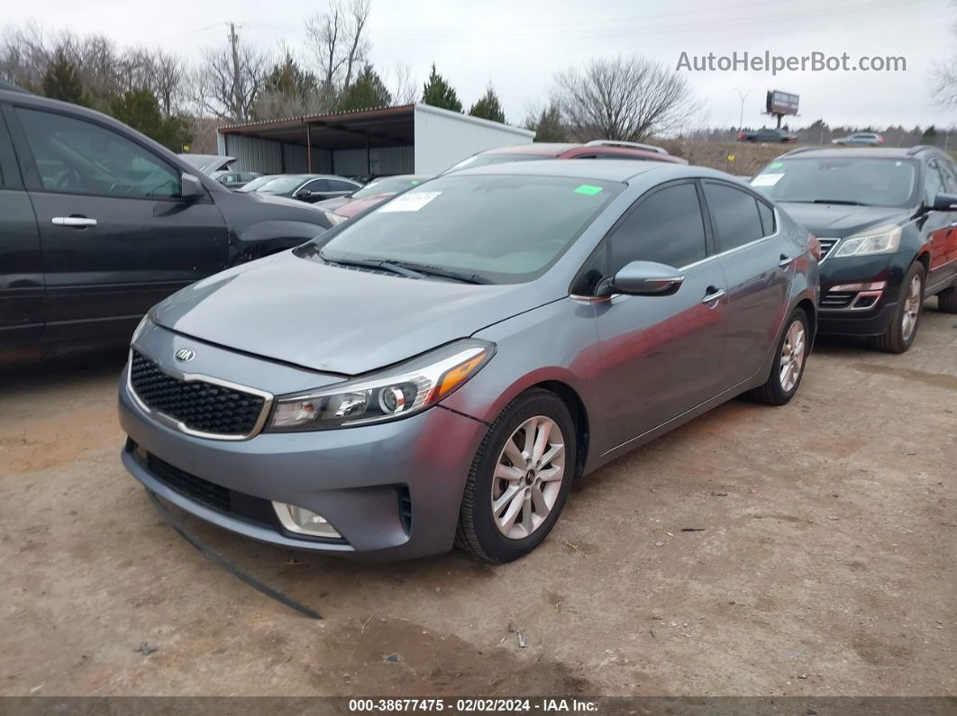 2017 Kia Forte S Silver vin: 3KPFL4A73HE030049