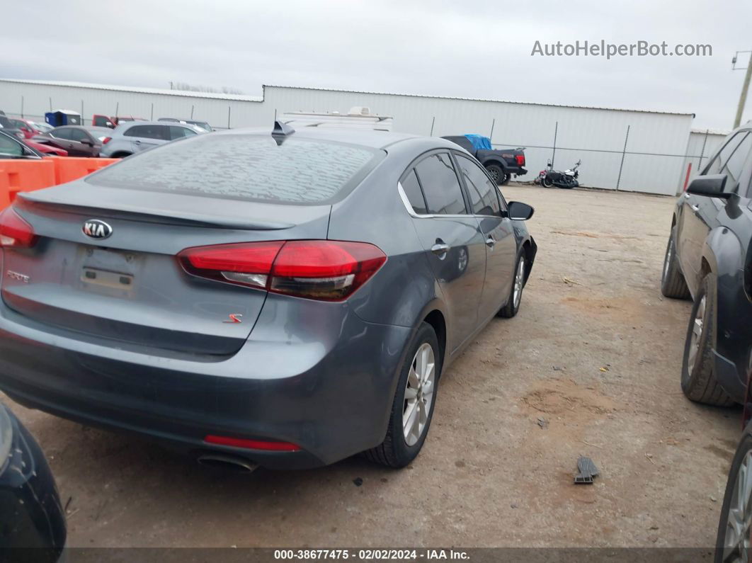 2017 Kia Forte S Silver vin: 3KPFL4A73HE030049