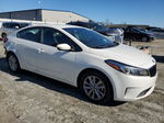 2017 Kia Forte Lx White vin: 3KPFL4A73HE110371