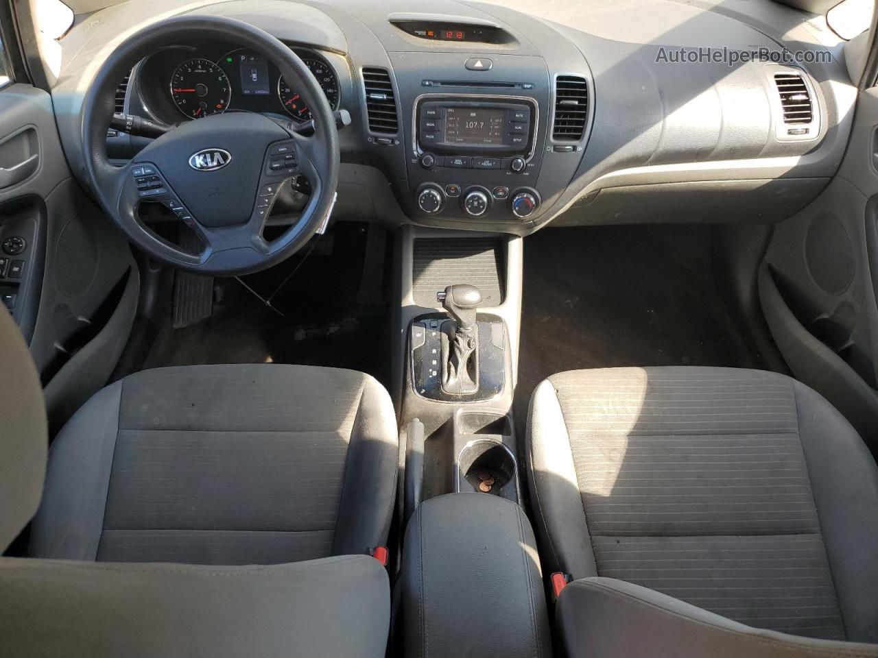 2017 Kia Forte Lx Черный vin: 3KPFL4A73HE142740