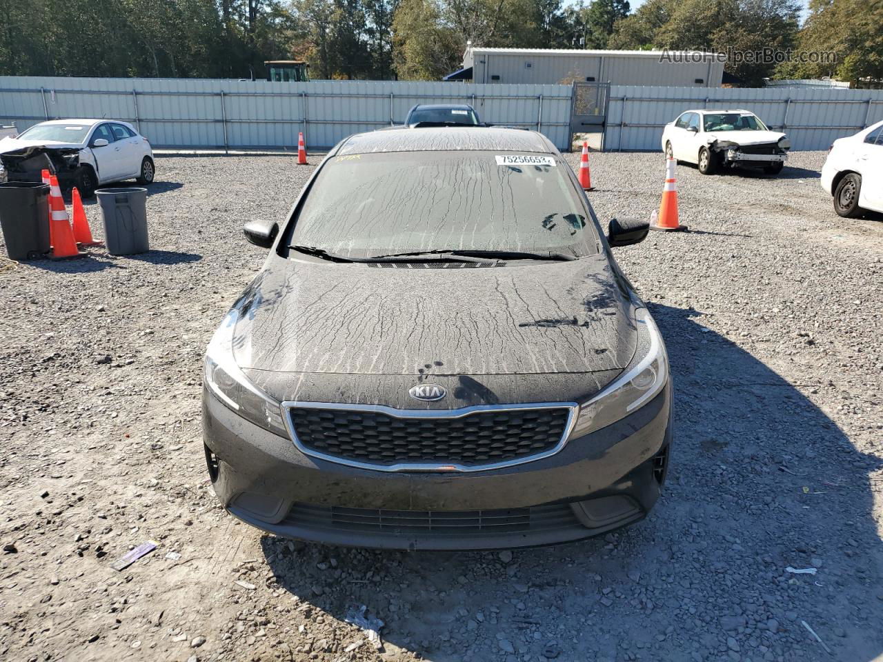 2017 Kia Forte Lx Black vin: 3KPFL4A73HE142740