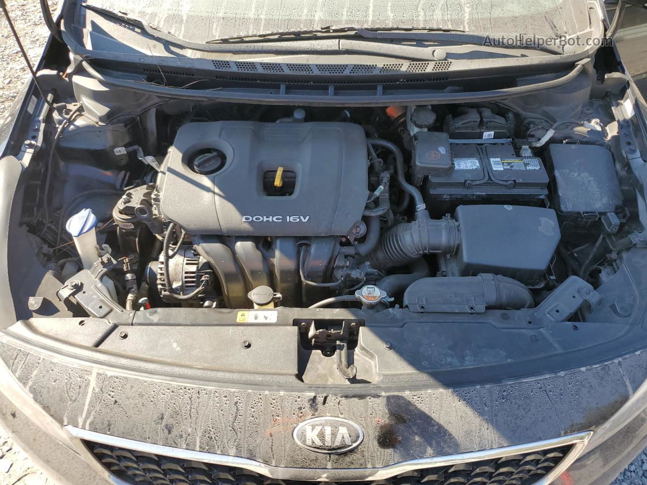 2017 Kia Forte Lx Черный vin: 3KPFL4A73HE142740