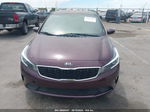 2018 Kia Forte Lx Burgundy vin: 3KPFL4A73JE194441