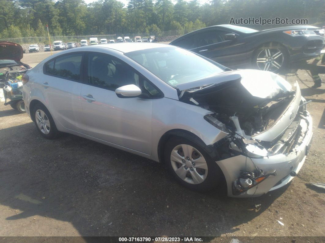 2018 Kia Forte Lx Silver vin: 3KPFL4A73JE195010