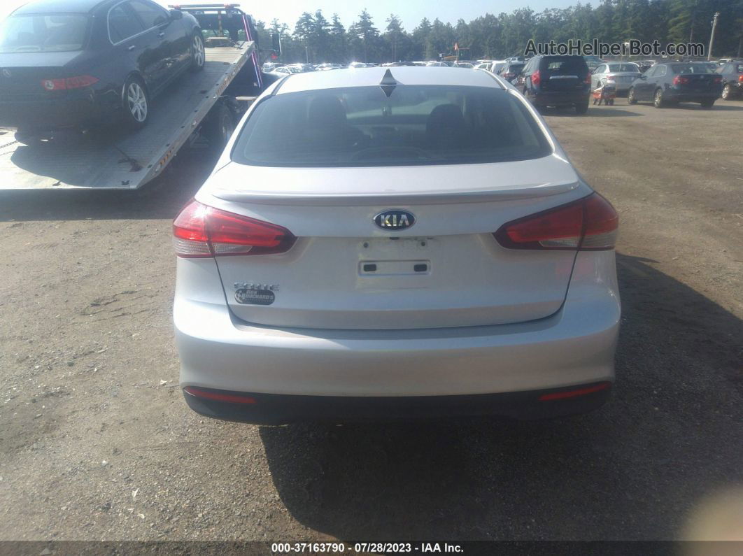 2018 Kia Forte Lx Silver vin: 3KPFL4A73JE195010