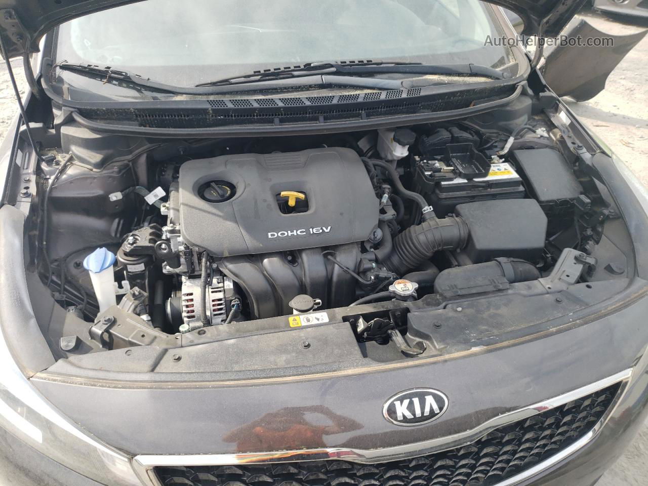 2018 Kia Forte Lx Charcoal vin: 3KPFL4A73JE216857