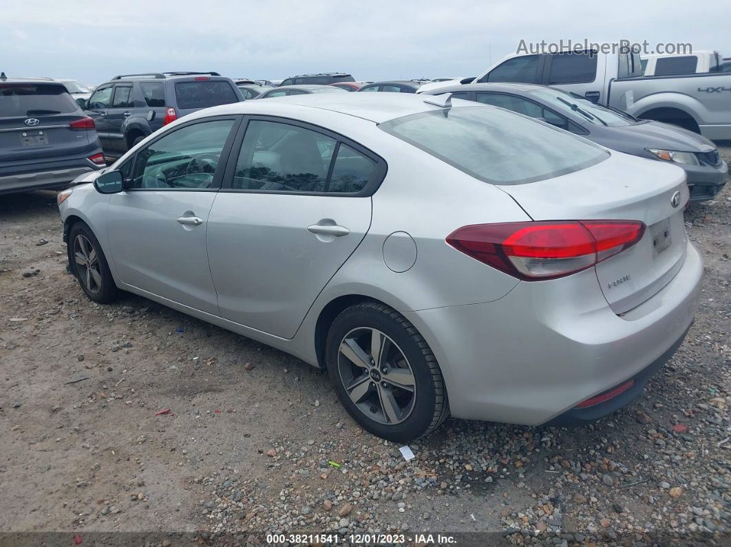 2018 Kia Forte Lx Silver vin: 3KPFL4A73JE241337