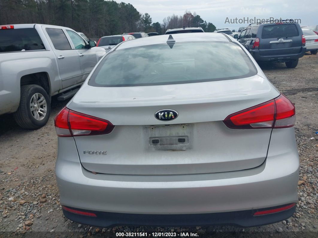 2018 Kia Forte Lx Silver vin: 3KPFL4A73JE241337