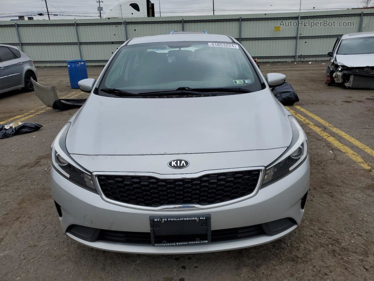 2018 Kia Forte Lx Silver vin: 3KPFL4A73JE259983