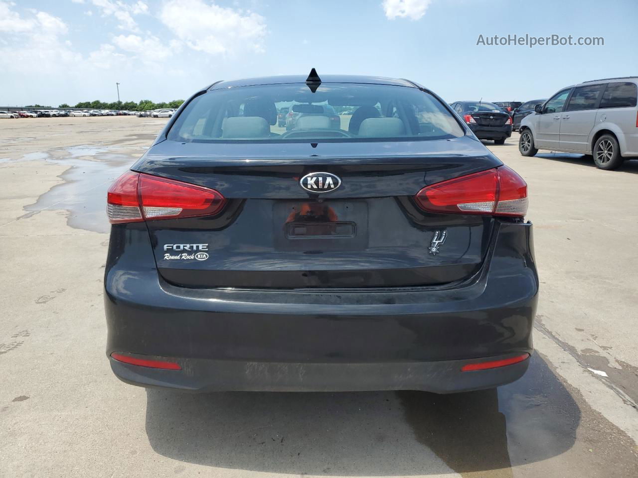 2018 Kia Forte Lx Black vin: 3KPFL4A73JE263743