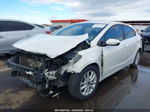 2017 Kia Forte Lx White vin: 3KPFL4A74HE048852