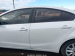 2017 Kia Forte Lx White vin: 3KPFL4A74HE048852